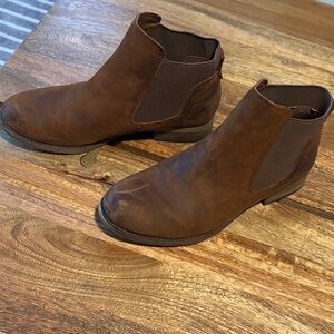 Franco Sarto Brown Ankle Boots Size 6.5W